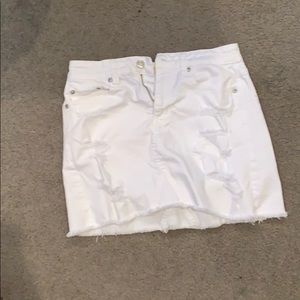 American Eagle Jean Mini Skirt